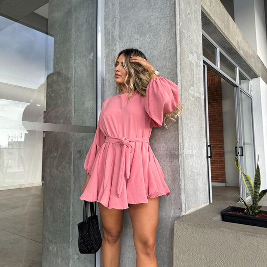 Vestido Seda Moma